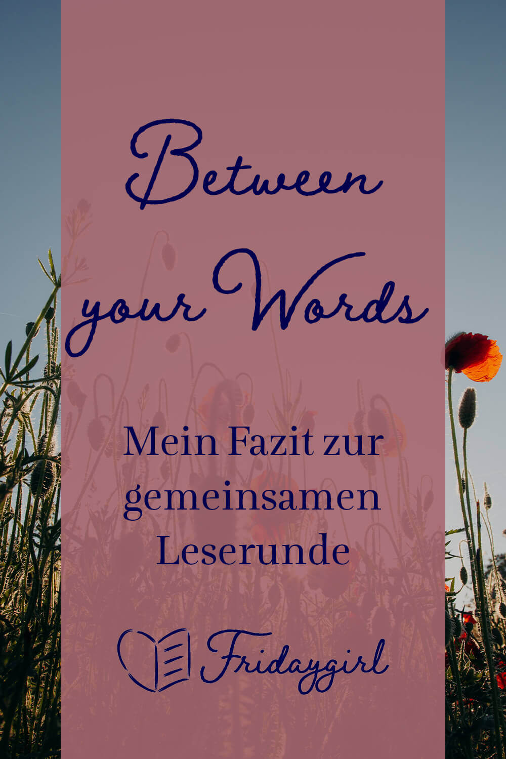 Leserunde Between your Words