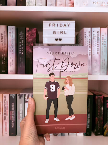 Cover vom First Down Buch von Grace Reily